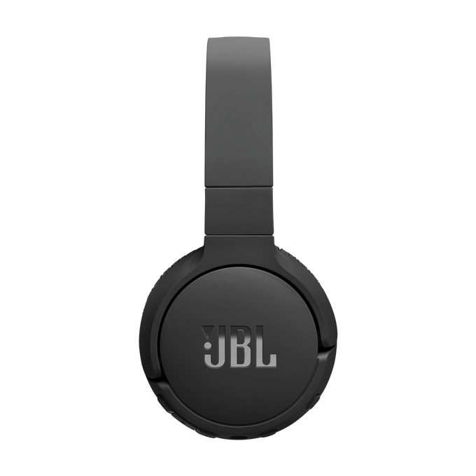 JBL Tune 670NC - Black - Adaptive Noise Cancelling Wireless On-Ear Headphones - Right image number null
